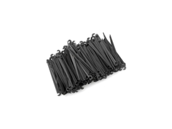 Piqueta Sujeta Tubo Goteo 16Mm Negro. 500 Estacas. SUINGA