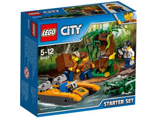 LEGO City: Juego de iniciación Selva - 60157 (Edad Mínima: 5 - 88 Piezas)