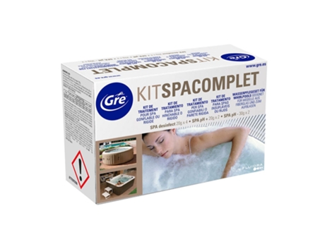 Productos para Limpieza del Agua GRE POOLS Kit de tratamento de água de spa spa complet