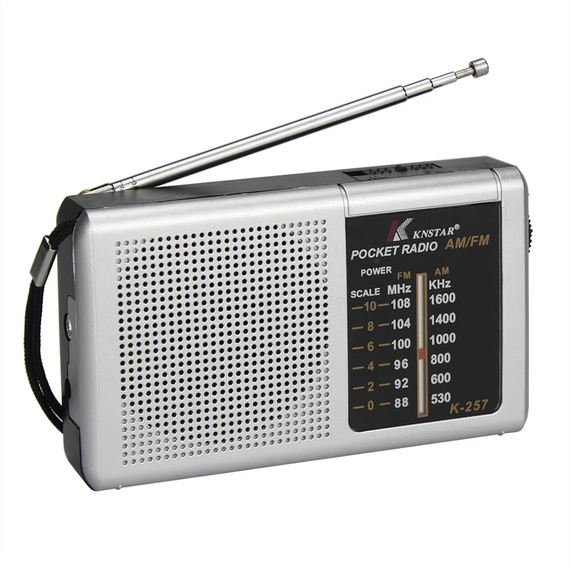 (plata) Mini Radio Am/fm