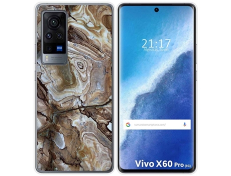 Carcasa Vivo X60 Pro 5G TUMUNDOSMARTPHONE Silicona Multicolor
