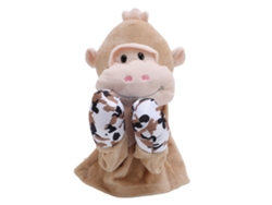 Ats-marioneta De Mano De Boxeo Interactiva Con Sonido Lindo Peluche Animal Juguete De Puñetazos Para Niños