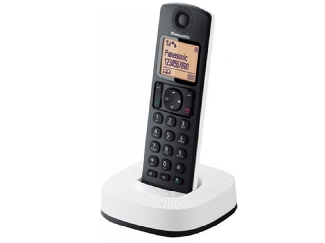 Teléfono Inalámbrico PANASONIC KX-TGC310SP2 Blanco/Negro