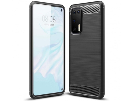 Carcasa Huawei P40 TUMUNDOSMARTPHONE Carbon Negro