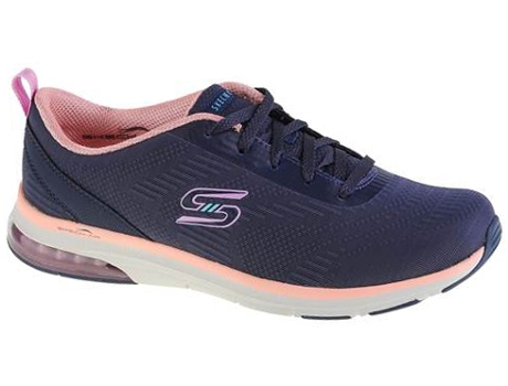 Zapatillas Deportivas SKECHERS Skechair Edge Mellow Days Mujer (Azul Mariño - Tejido, Material Sintético -39)