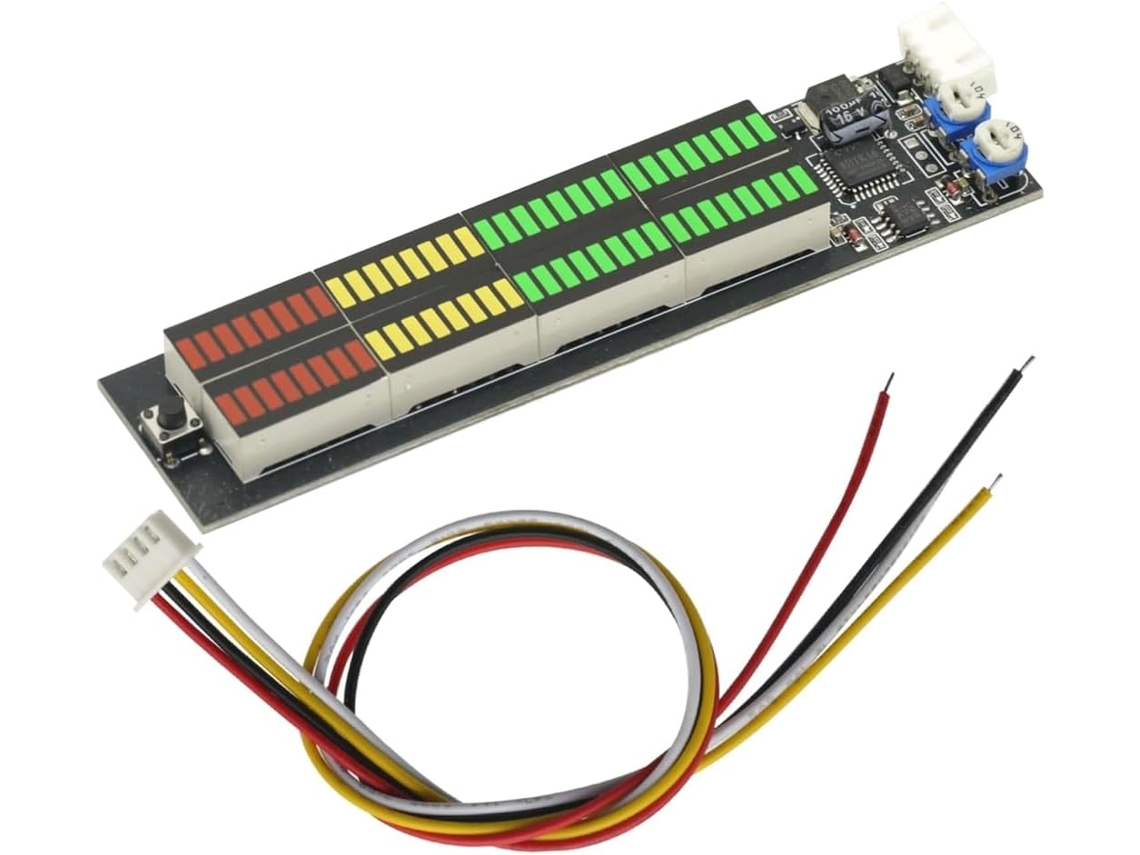 Amplificador De Luces Led Para Coche, Indicador De Nivel De Audio Estéreo