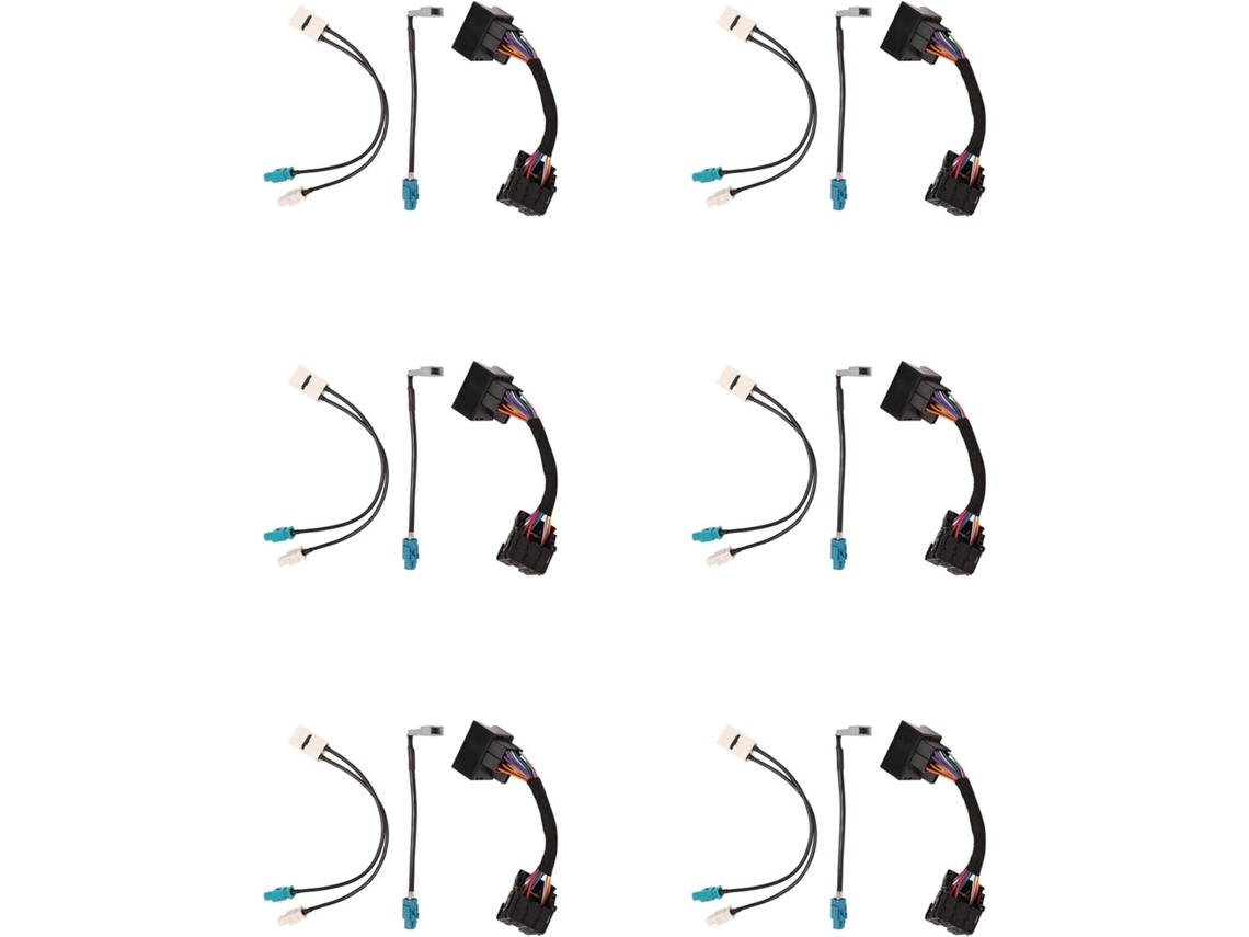 Adaptador De Cable 6x Sin Radio Rcc Nac Mrn, Para