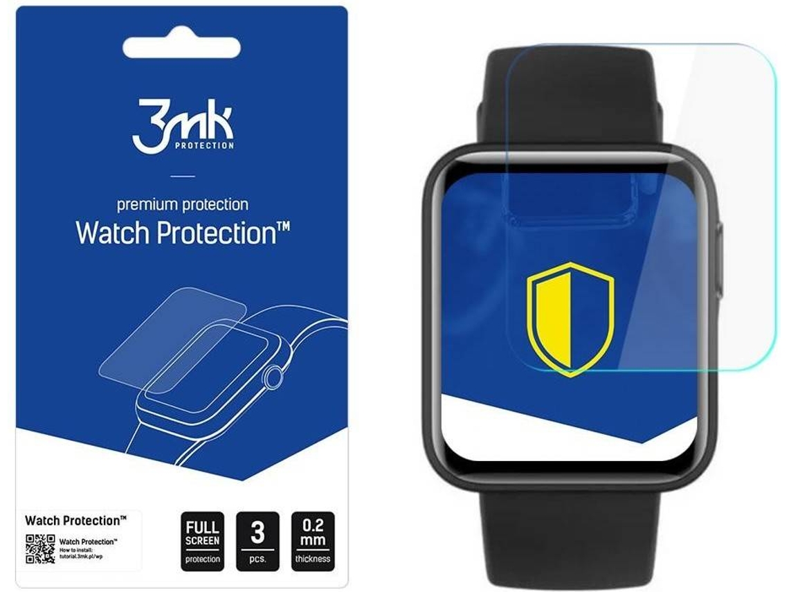 Protector Cristal Templado Xiaomi Mi Watch Lite 3MK Flexible