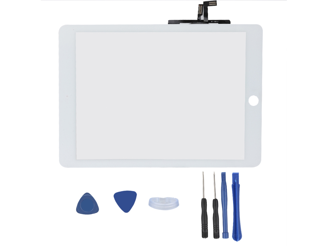 Pantalla táctil sin tecla de inicio para iPad 2017 A1822/a1823, luz dorada de alta sensibilidad