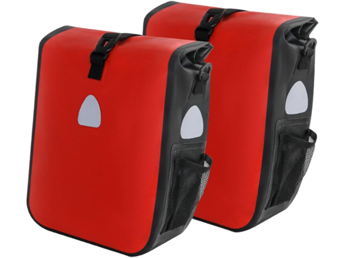 Alforja Plegable Para Bicicleta Harilla Portaequipajes Trasero Impermeable Calidad Resistente Estable Fácil