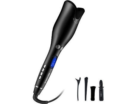 Moldeador de Pelo WOWBABY HC01 (80ºC a 210ºC - 3 Niveles de Temperatura - Negro)