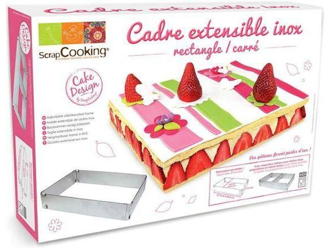 Marco Pastelero SCRAPCOOKING Rectángulo