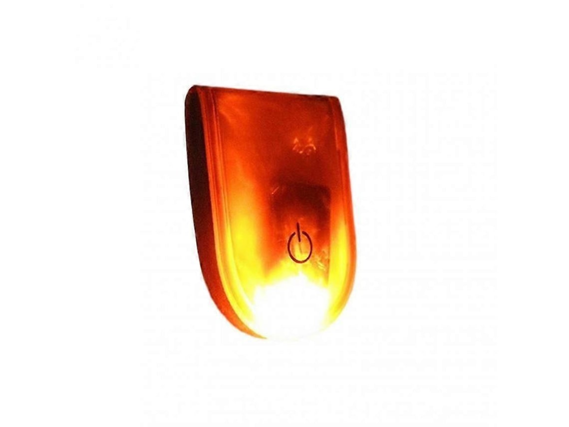 Rebe-luz De Segurança Led Reflexiva Magnética Clip Para Esportes Ao Ar Livre Bicicleta Ciclismo Corrida Piscar Naranja