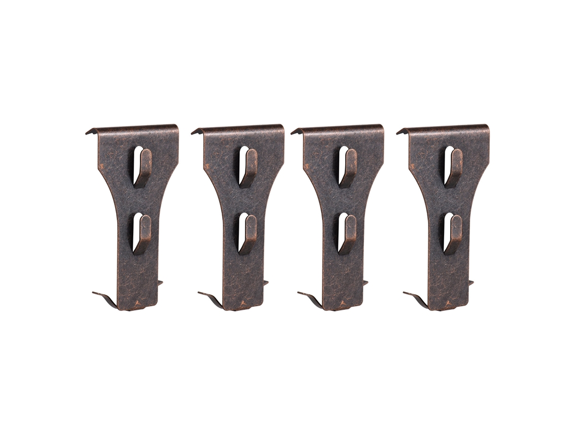 4 Ganchos Para Ladrillos Sin Orificio, Gancho Deslizante De 60-70 Mm Para Decoración Exterior.