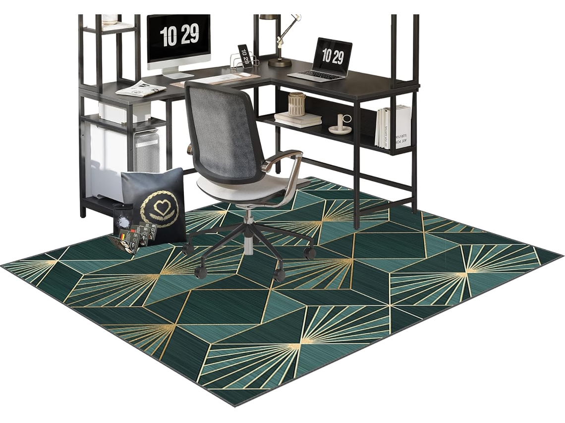 Alfombrilla Protectora Suelo Gaming, Moqueta Madera, Oficina, Duros Xunzheng Sillas Sobre Suelos, 70 X 100 Cm