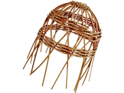 Lámpara De Araña Colgante De Imitación De Ratán Tejido Para Decoración De Interiores