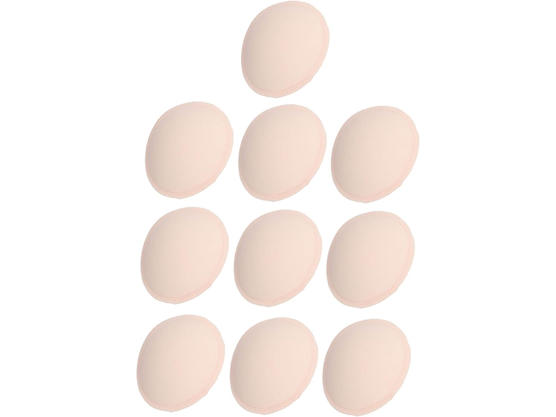 Juego De 10 Discos Absorbentes Lavables Y Reutilizables Para Lactancia, Hechos De Algodón Suave, Con Un Diseño