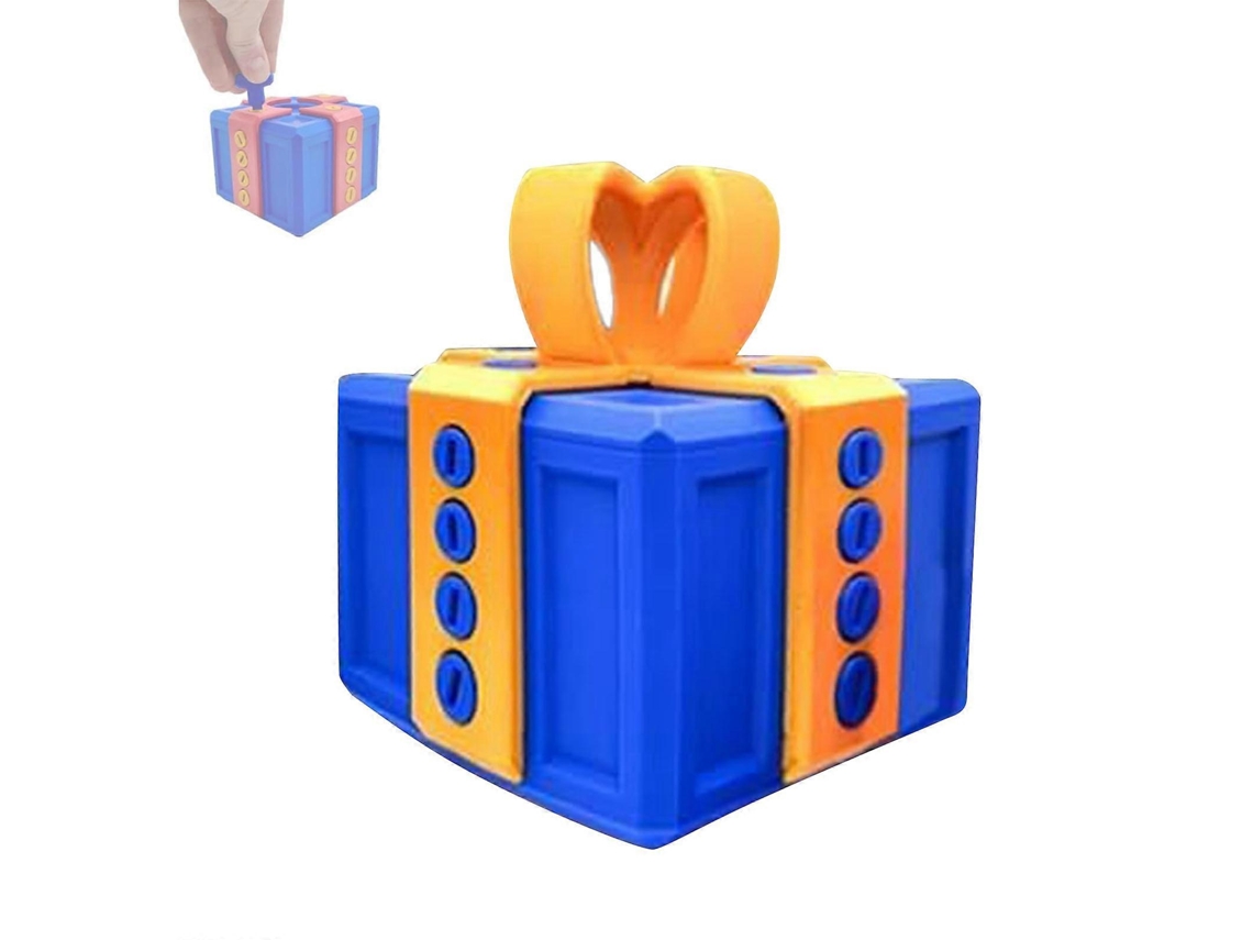 Caja de regalo Molesta 3D con tornillos, caja de regalo Molesta con almacenamiento giratorio Hot Rosewell