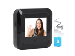 Visor Digital Para Puertas De 0,3 Mp Y 120 Grados Con Pantalla Hd De 2,4 Pulgadas, Fabricado En Aleación De Zinc.