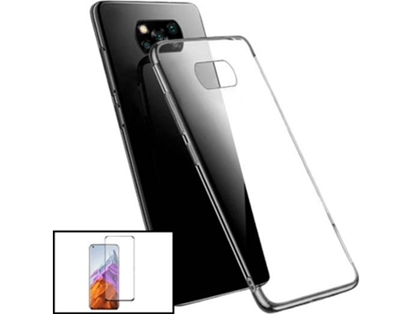 Kit Carcasa y Protector Xiaomi Poco X3 Pro PHONECARE SlimArmor Negro