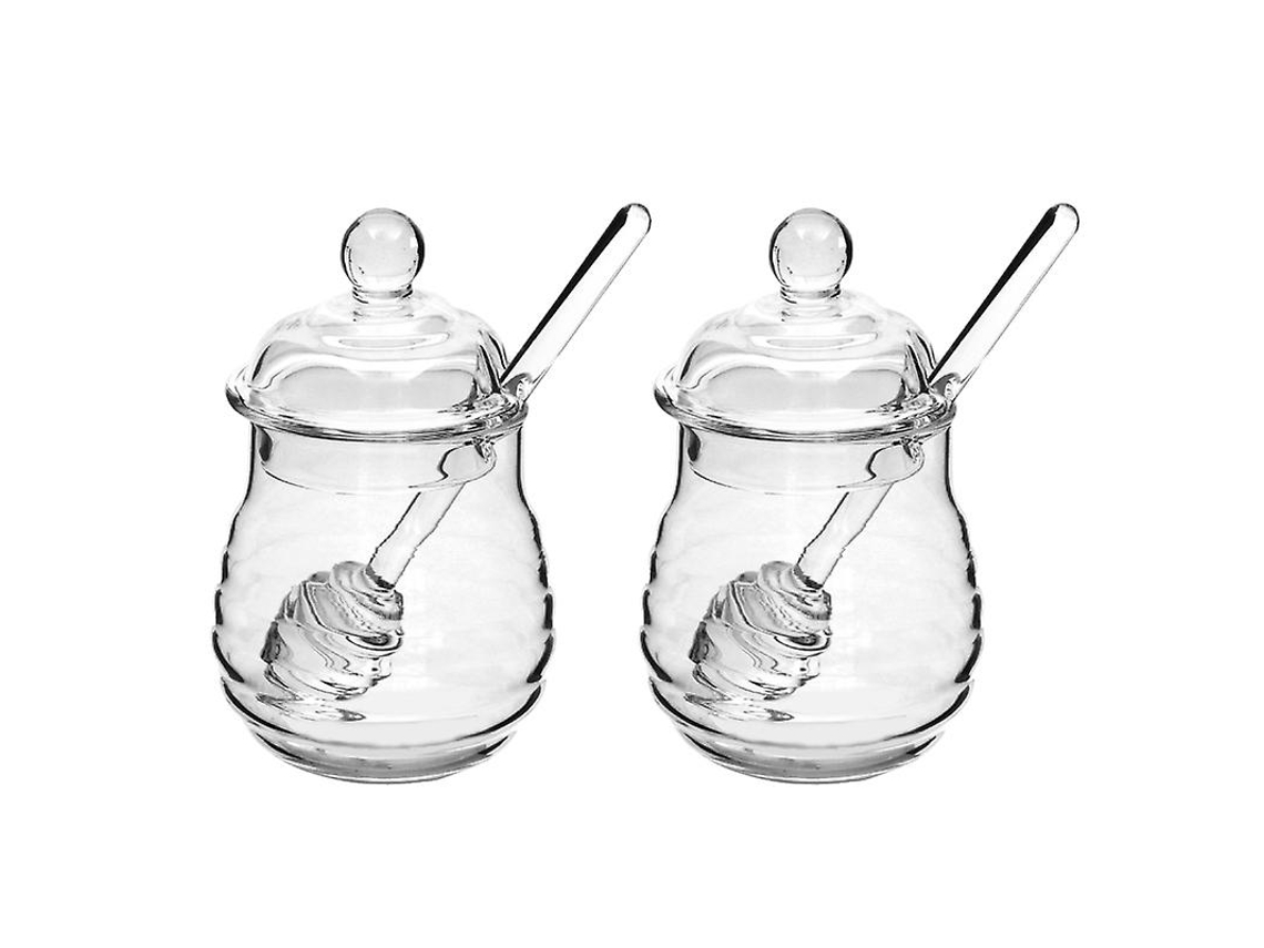 2 Recipientes Para Miel De Abeja.