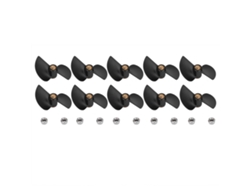 Kit De 10 Hélices Sin Escobillas Para Barcos De Control Remoto, Repuesto Para Barcos Rc Ft009
