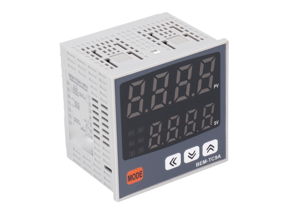 Controlador De Temperatura Pid De Doble Salida 96x96mm Termostato Digital Inteligente 100‑240vac