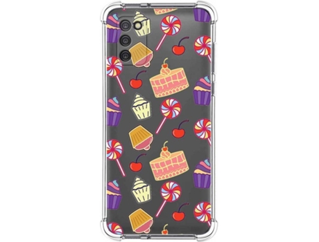 Carcasa Samsung Galaxy A03s TUMUNDOSMARTPHONE Dulces 01 Multicolor