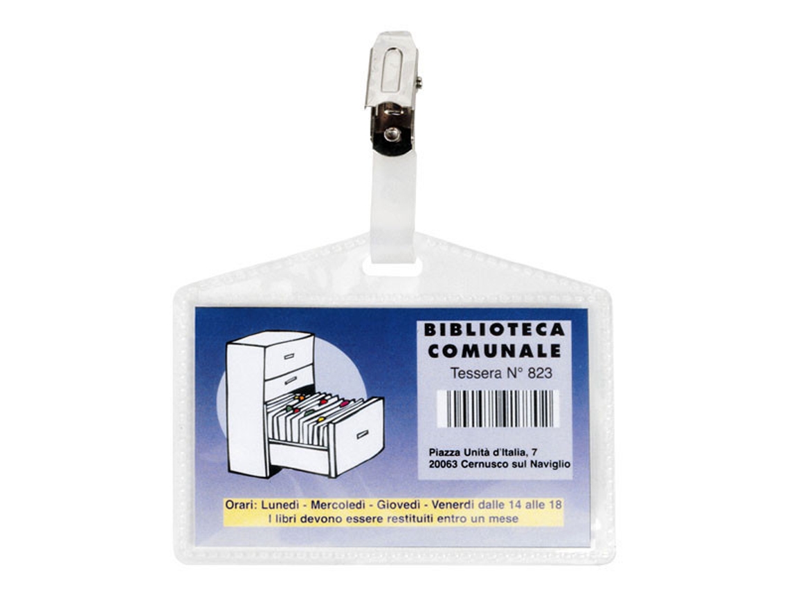 SEI ROTA 318009 Insignia/Pase Portaetiquetas 100 Piezas