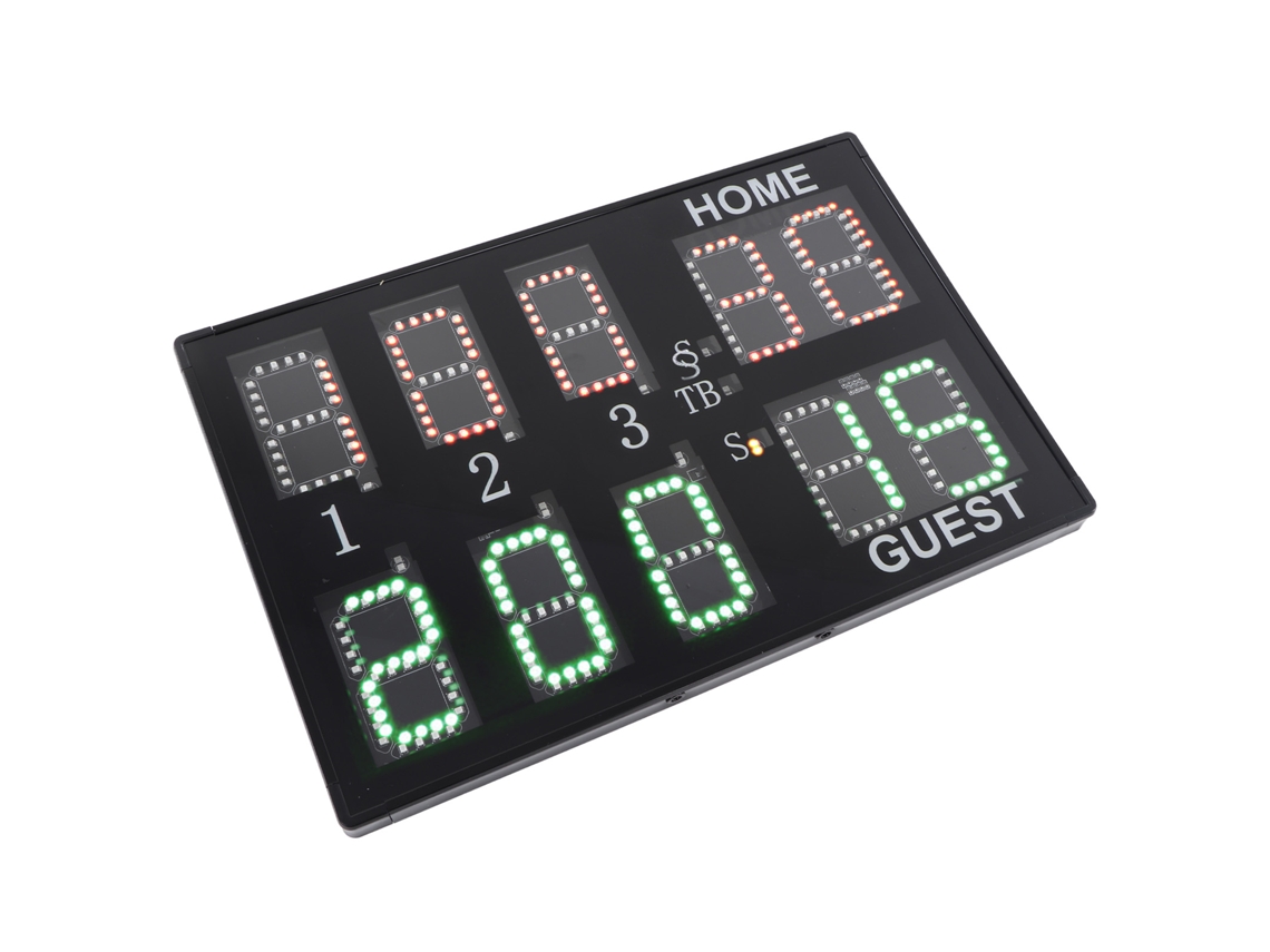 Tablero de juego electrónico de deportes con temporizador