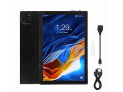 Tableta (wifi De Doble Banda, Llamable) 10.1 Pulgadas Android 12.0 Red 4g 6gb+128gb Negro