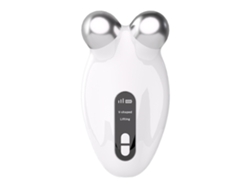 Masajeador facial con microcorriente y rodillo facial Máquina de belleza facial que puede reducir las líneas finas y tensar la piel Yemaesre blanco