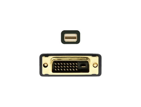 Aisens A125-0363 Adaptador Cable Video 2M Mini Displayport Dvi Negro