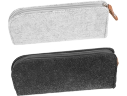 Estuches de fieltro para lápices, estuche multifuncional de gran capacidad, bolsa organizadora.