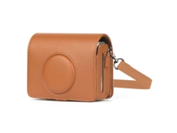 Bolsa de almacenamiento retro para minicámara, estuche protector marrón TAISHENGDA