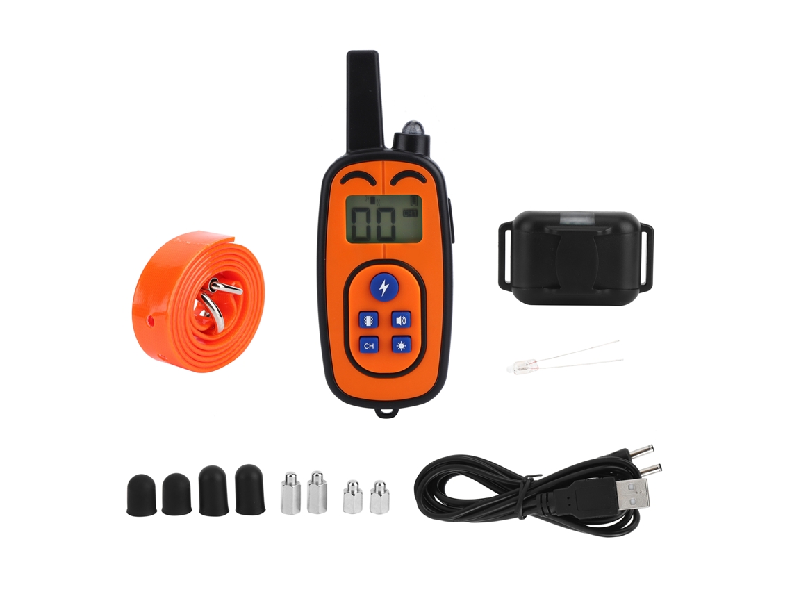 Collar De Adiestramiento Impermeable Para Perros Pequeños Con Mando A Distancia, Alcance De 800 M Y Modos De Vibración Y Electrostático.