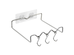 Estante de pared de acero inoxidable para fregadero - Multiusos - Ahorra espacio
