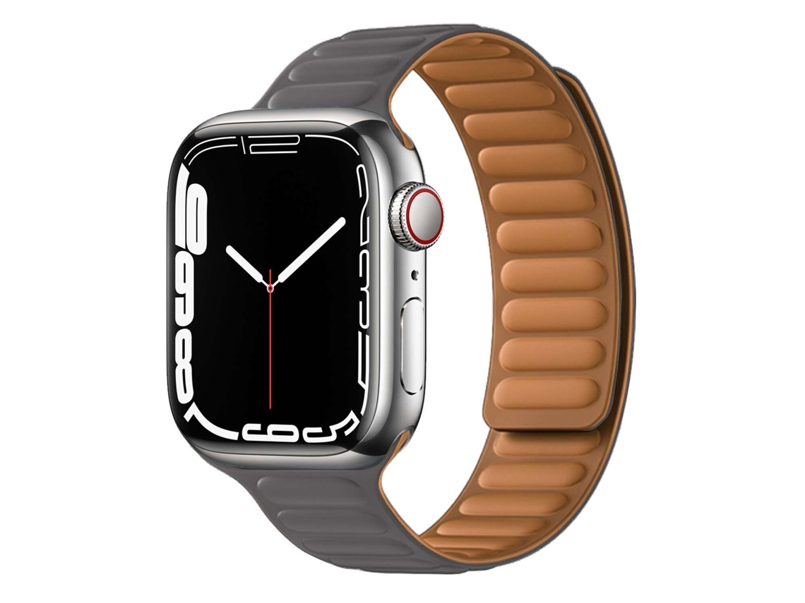 Correa Pulsera Magnética de Forte Conexión para Apple Watch Series 7 45Mm Gris