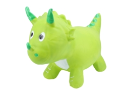 -juguete Inflable De Dinosaure Saltarin Para Bebé, Caballo Saltarin Suave De Pvc, Equipo De Juego Hinchable Verde
