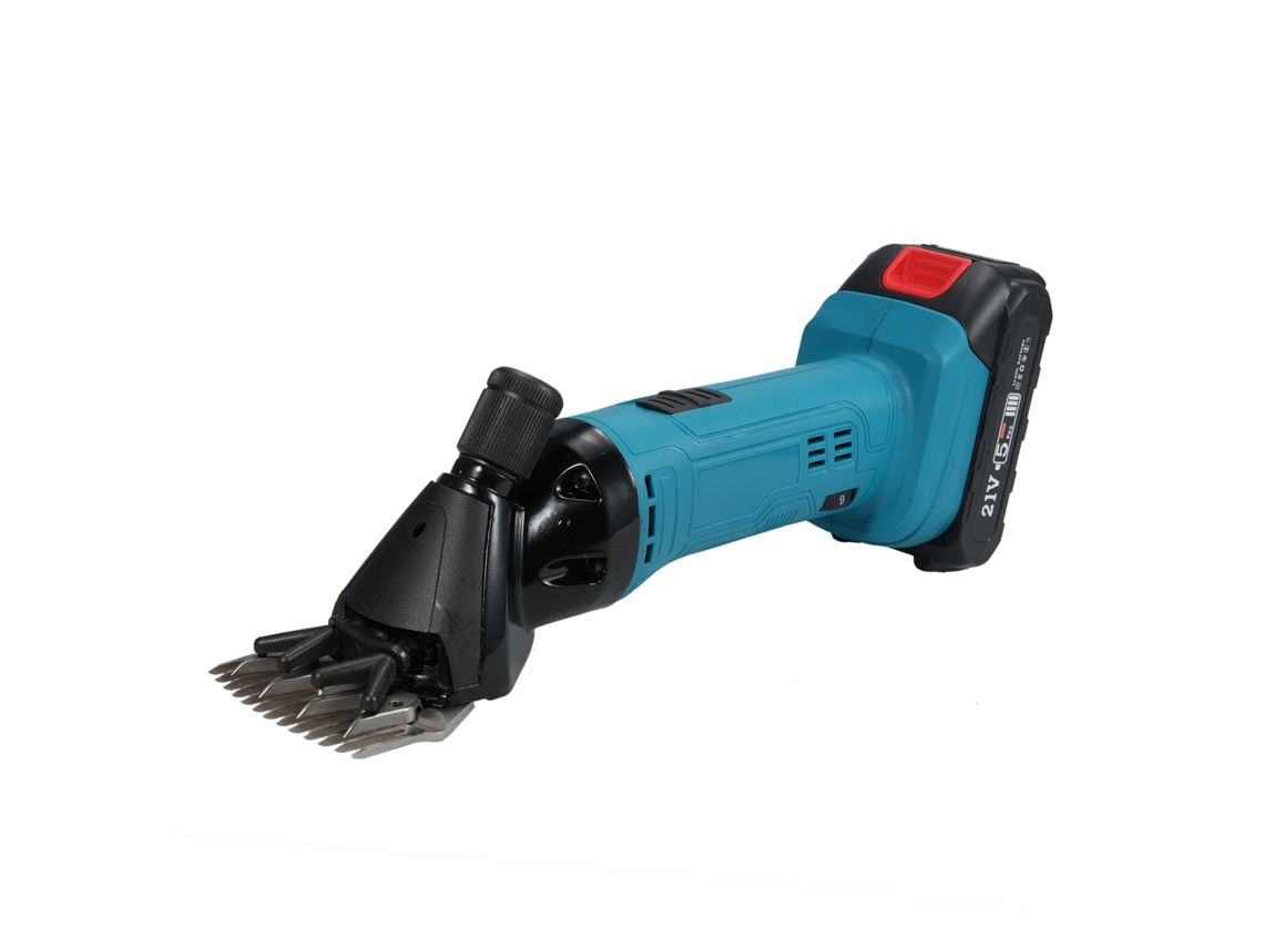 Tijeras eléctricas de 21 V y 500 W con 6 velocidades para cortar el pelo de las mascotas.