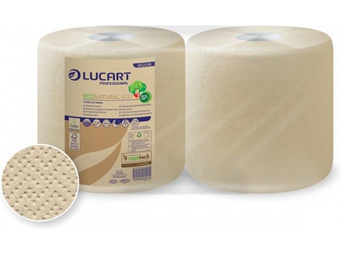 Toallas de Papel LUCART Econatural (2 Rollos)