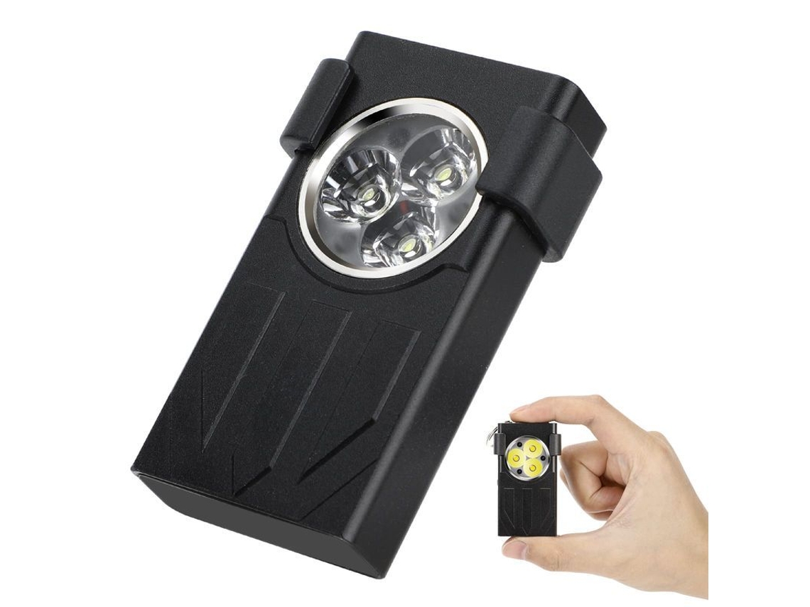 2026-linterna Led Usb Recargable Portátil Con 10 Modos De Luz Clip Y Imán Ipx5 1100 Lúmenes