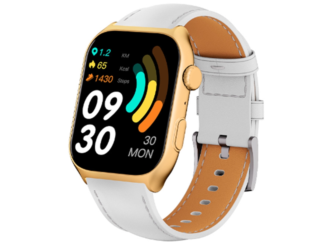 Smartwatch para mujer 2.0 IP68 impermeable Fitness Bluetooth monitor de frecuencia cardiaca sueno presion pasos Android e iOS mas de 100 BISBISOUS Worten.es