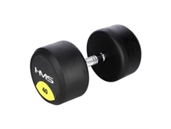 Rubberised Dumbbell 40kg Hms Hg Pro 40