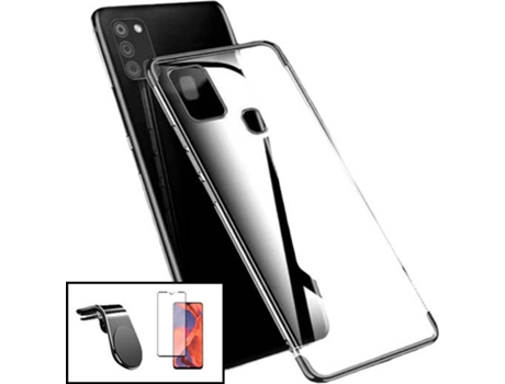 Carcasa, Protector y Soporte para Auto Oppo A15 PHONECARE SlimArmor Negro