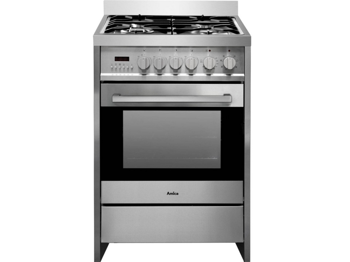 Cocina AMICA ACME2005X (68 L - Gas - Inox)