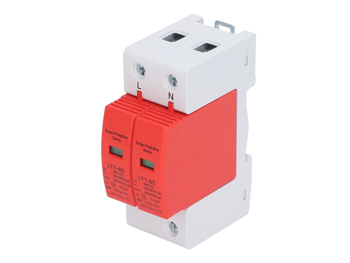 Dispositivo Protector Contra Sobretensiones Ac385v 30-65ka 2p Suministros Eléctricos Para El Hogar