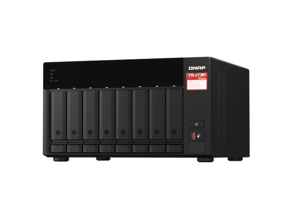 Almacenamiento en Red QNAP TS-873A-SW5T (Negro)