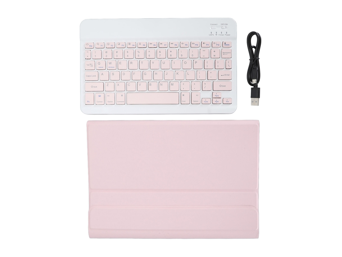 Funda con teclado para tableta (resistente a arañazos, Bluetooth)
