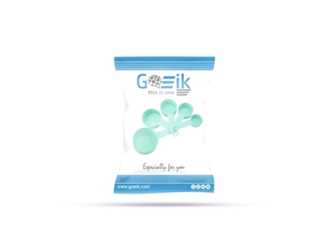 Juego de tazas medidoras - 5 piezas - Verde - GOEIK BY PC GO